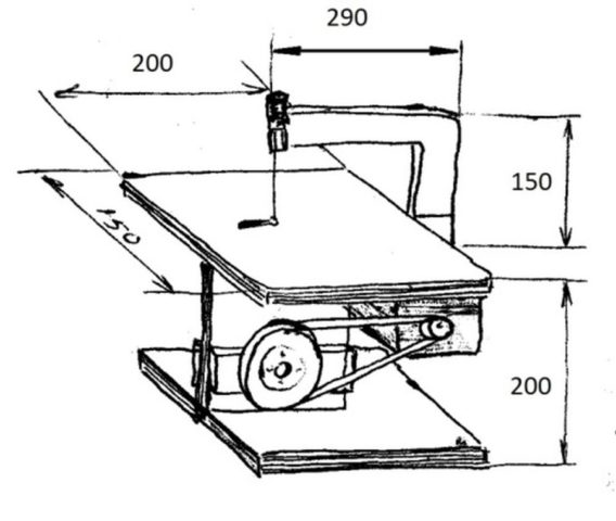 Как сделать станок из ручного лобзика своими руками